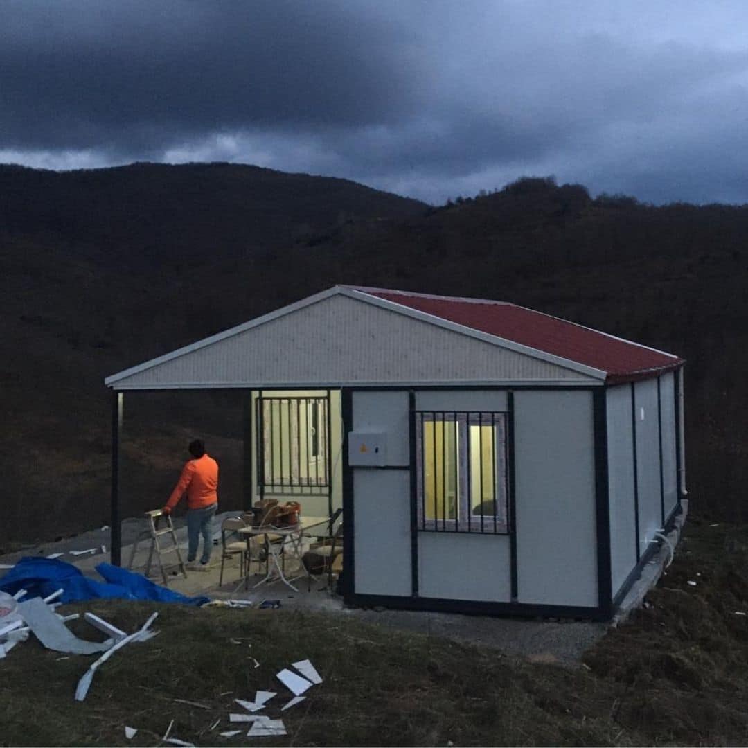 Amasya Verandalı Konteyner Ev